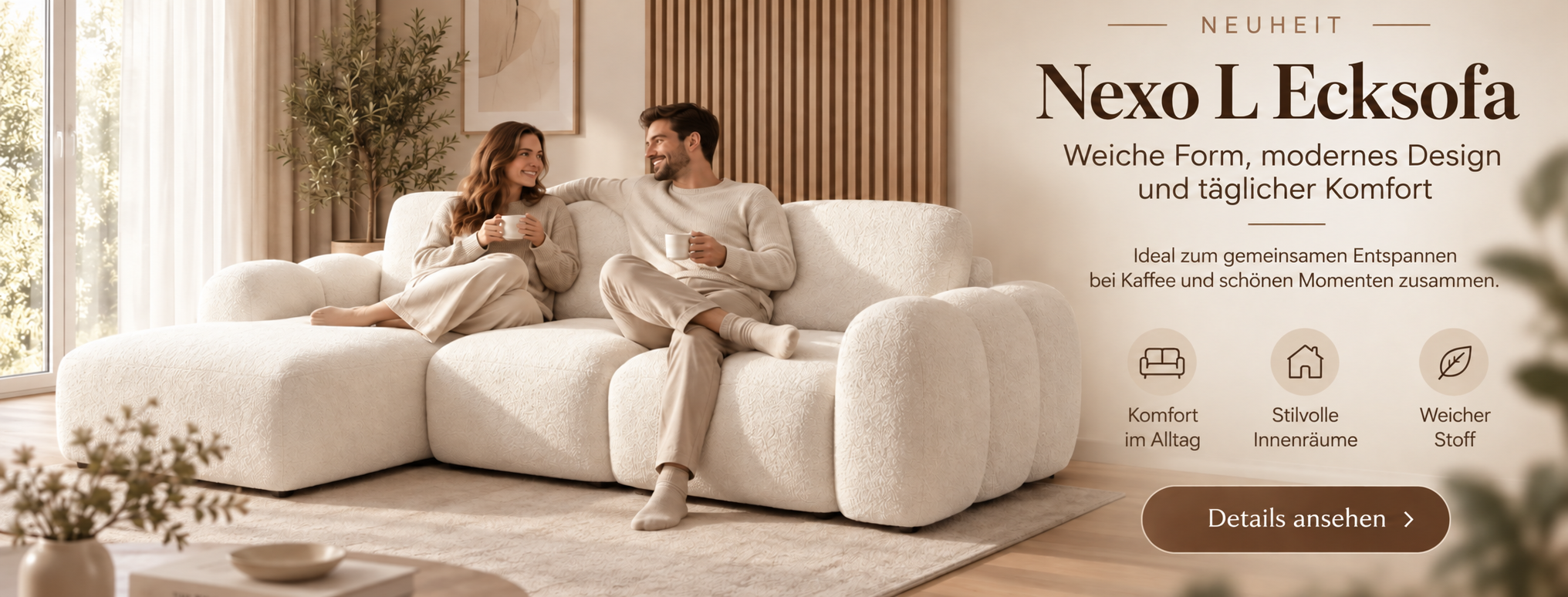 Ecksofas Nexo L